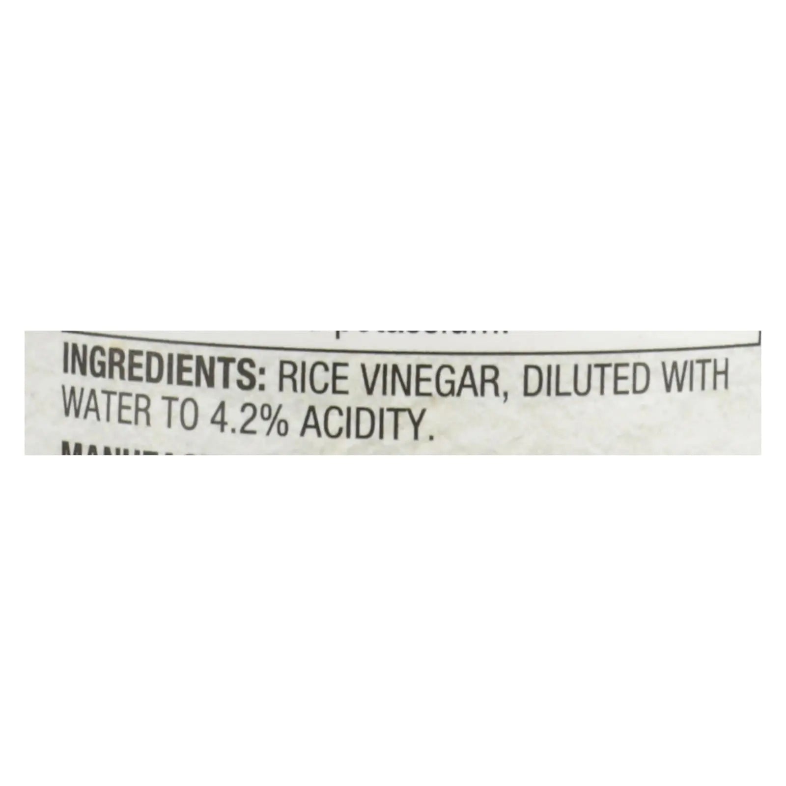 Nakano Rice Vinegar - Vinegar - Case Of 6 - 12 Fl Oz. Nakano