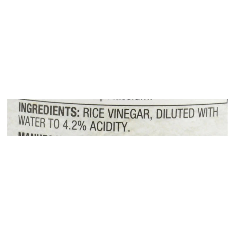 Nakano Rice Vinegar - Vinegar - Case Of 6 - 12 Fl Oz. Nakano