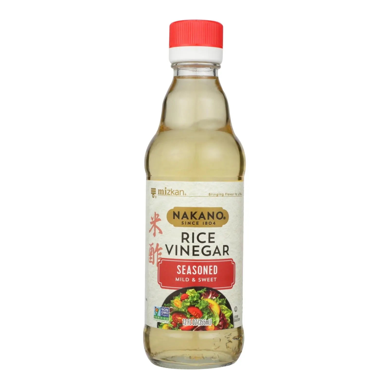 Nakano Seasoned Rice Vinegar - Case Of 6 - 12 Fl Oz. Nakano