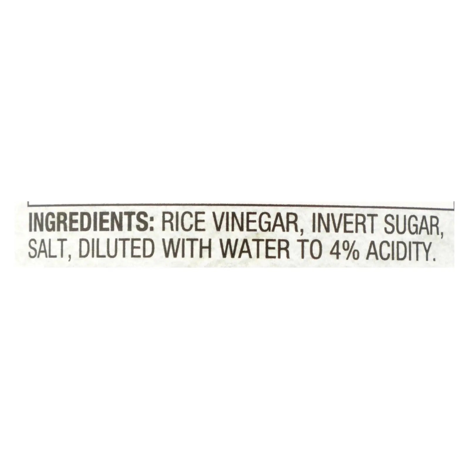 Nakano Seasoned Rice Vinegar - Case Of 6 - 12 Fl Oz. Nakano