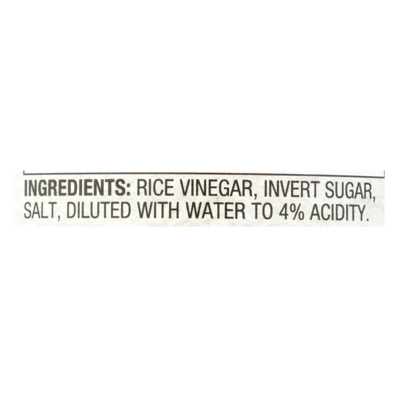 Nakano Seasoned Rice Vinegar - Case Of 6 - 12 Fl Oz. Nakano