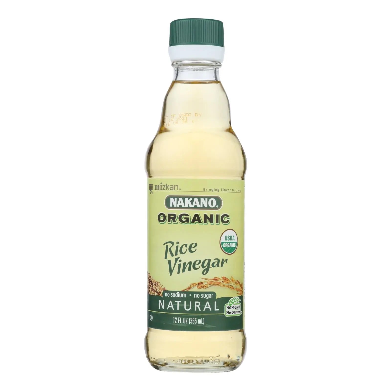 Nakano Vinegar - Organic - Natural Rice - Case Of 6 - 12 Oz Nakano