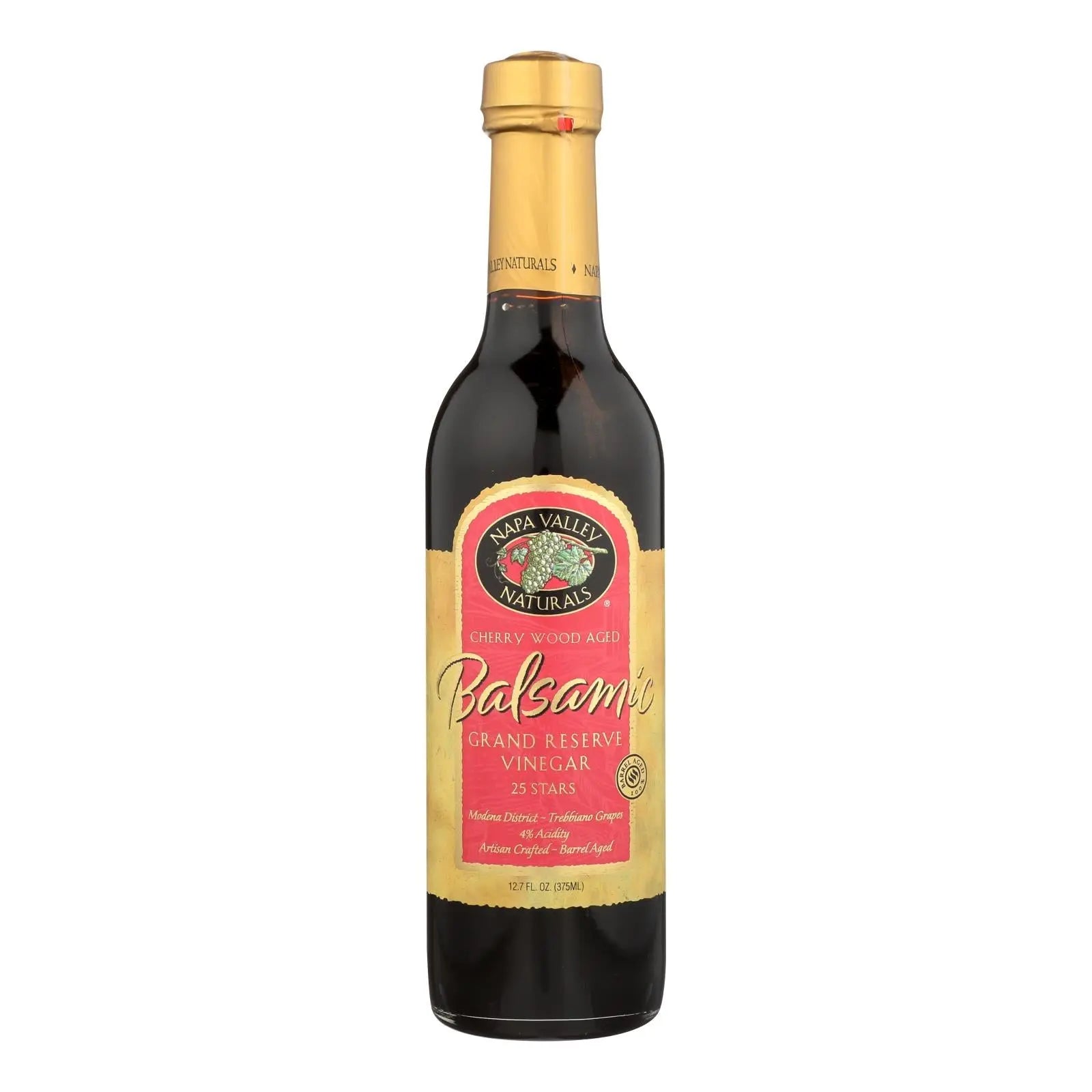 Napa Valley Naturals Grand Reserve Balsamic - Vinegar - Case Of 12 - 12.7 Fl Oz. - GreatEagleInc