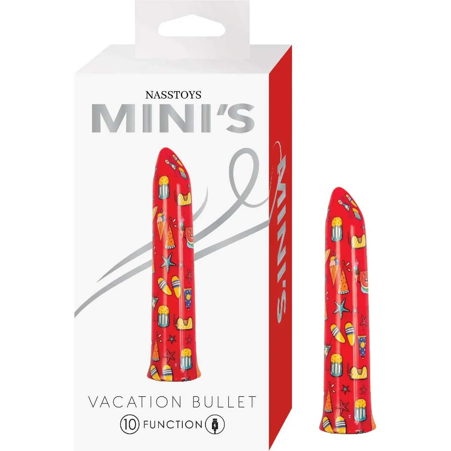 Nasstoys Mini's Vacation Bulle Red Nasstoys