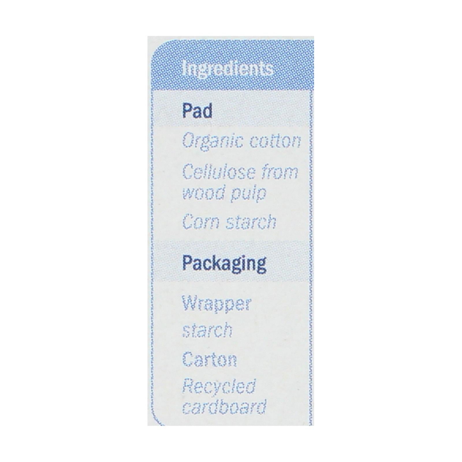 Natracare  Ultra Extra Pads W/wings - Long - 8 Count Natracare
