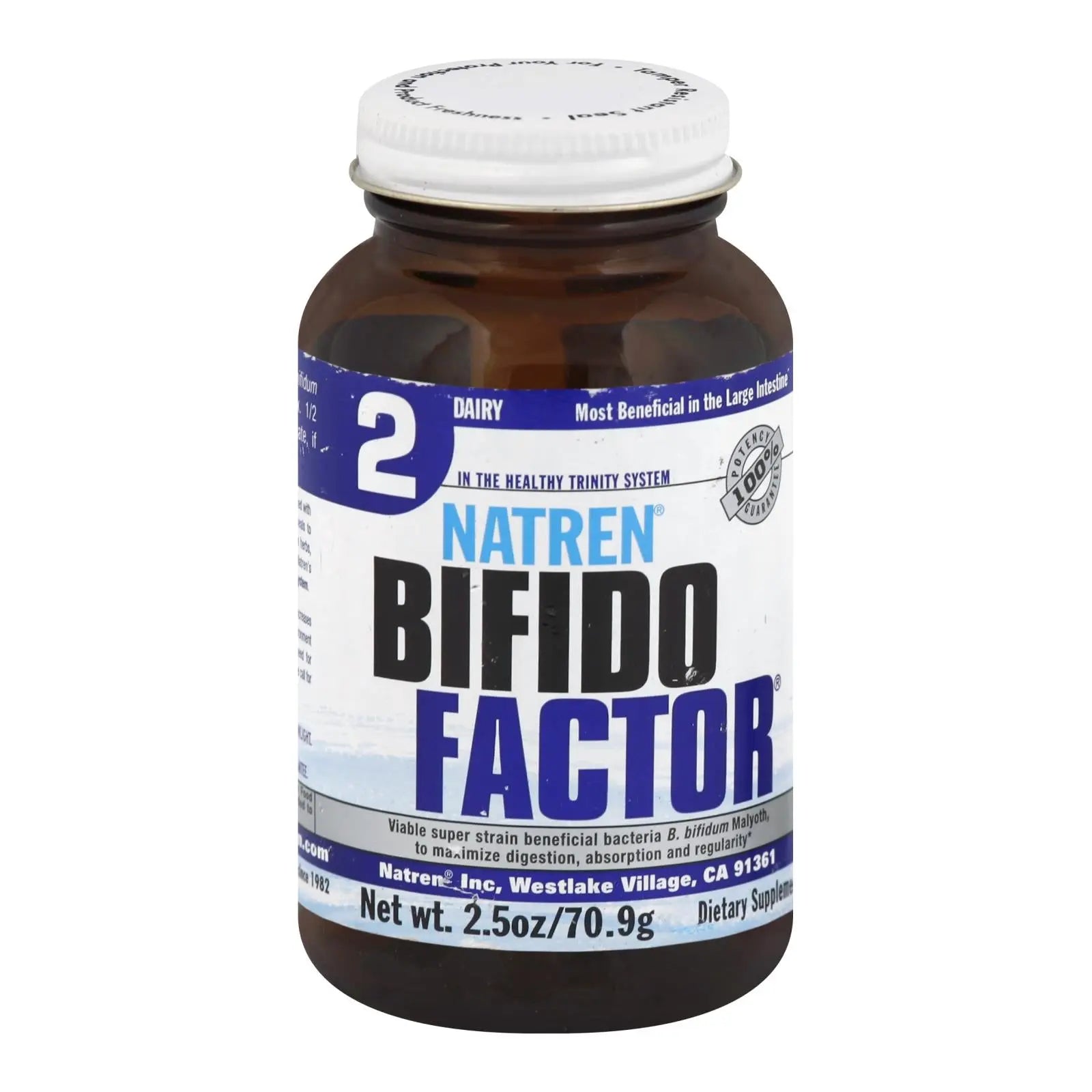 Natren Bifido Factor - 2.5 Oz Natren