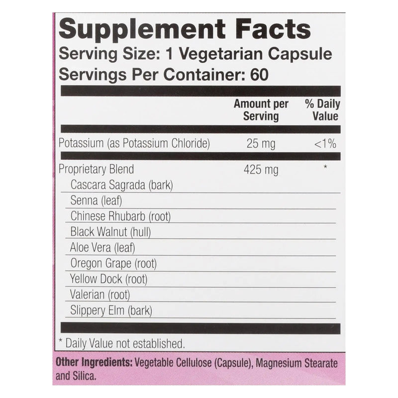 Natural Balance Colon Clenz - 60 Vegetable Capsules - GreatEagleInc