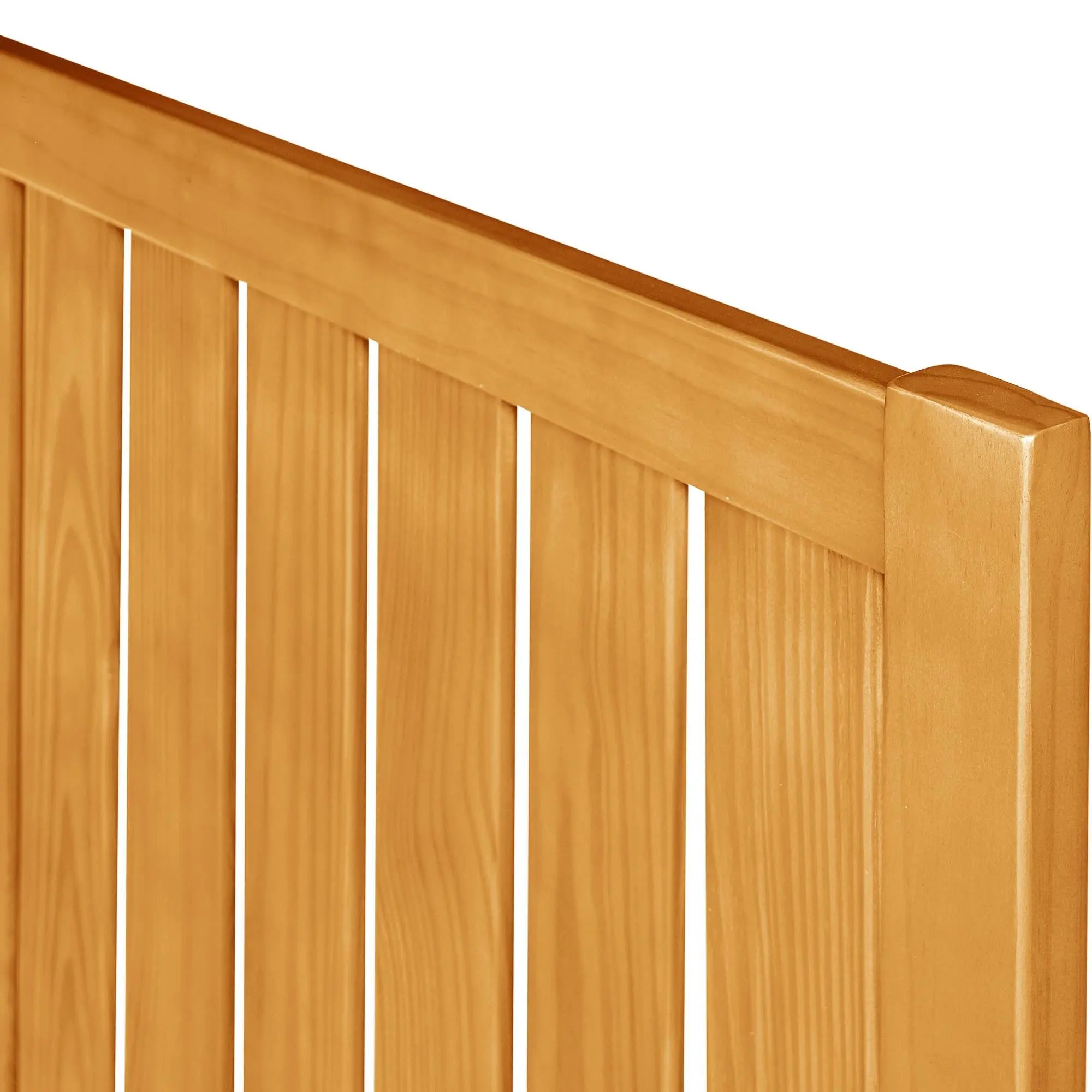 Natural Shiplap Texture Solid Wood Queen Bed Frame Homeroots Bed & Bath