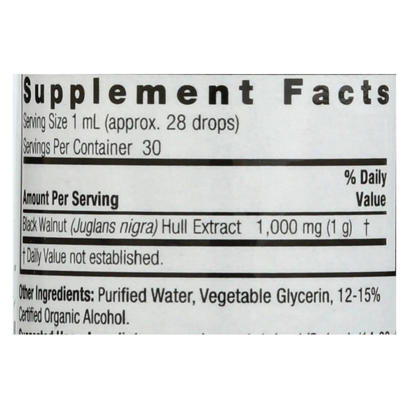 Nature's Answer - Black Walnut Hulls - 1 Fl Oz Nature's Answer
