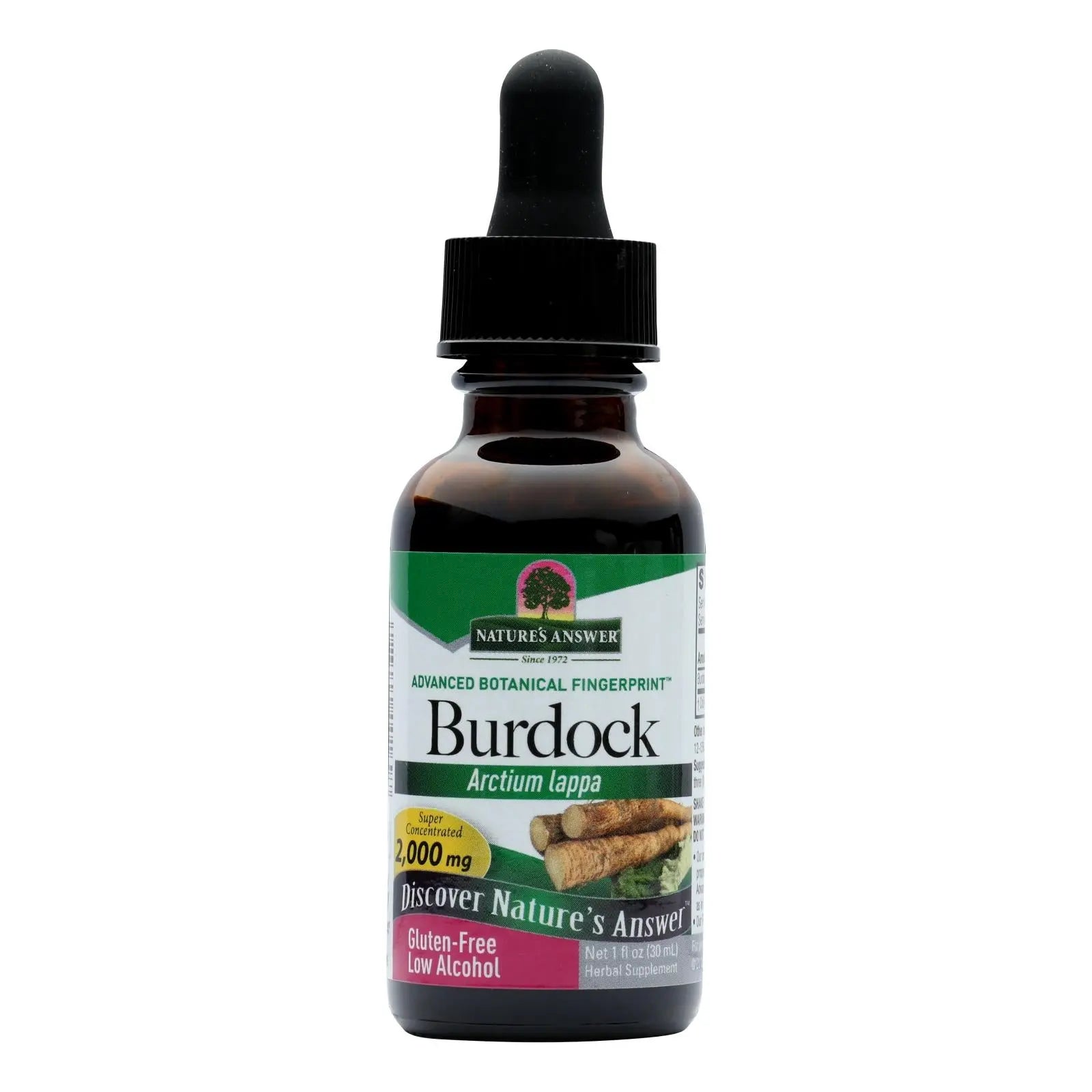 Nature's Answer - Burdock Root - 1 Fl Oz - GreatEagleInc
