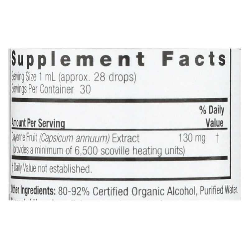 Nature's Answer - Cayenne Fruit - 1 Fl Oz Nature's Answer