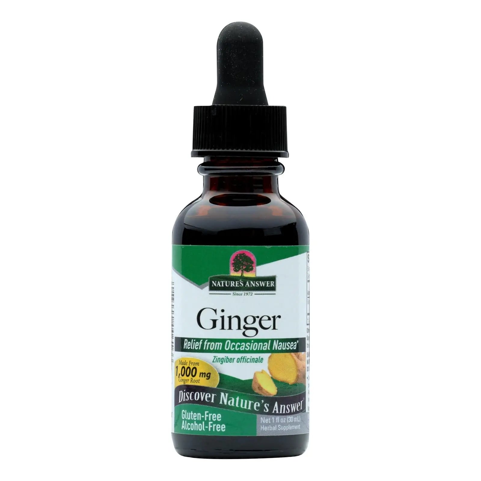 Nature's Answer - Ginger Root Alcohol Free - 1 Fl Oz Nature's Answer