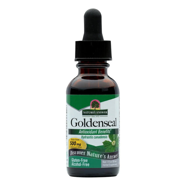 Nature's Answer - Goldenseal Root Alcohol Free - 1 Fl Oz Nature's Answer
