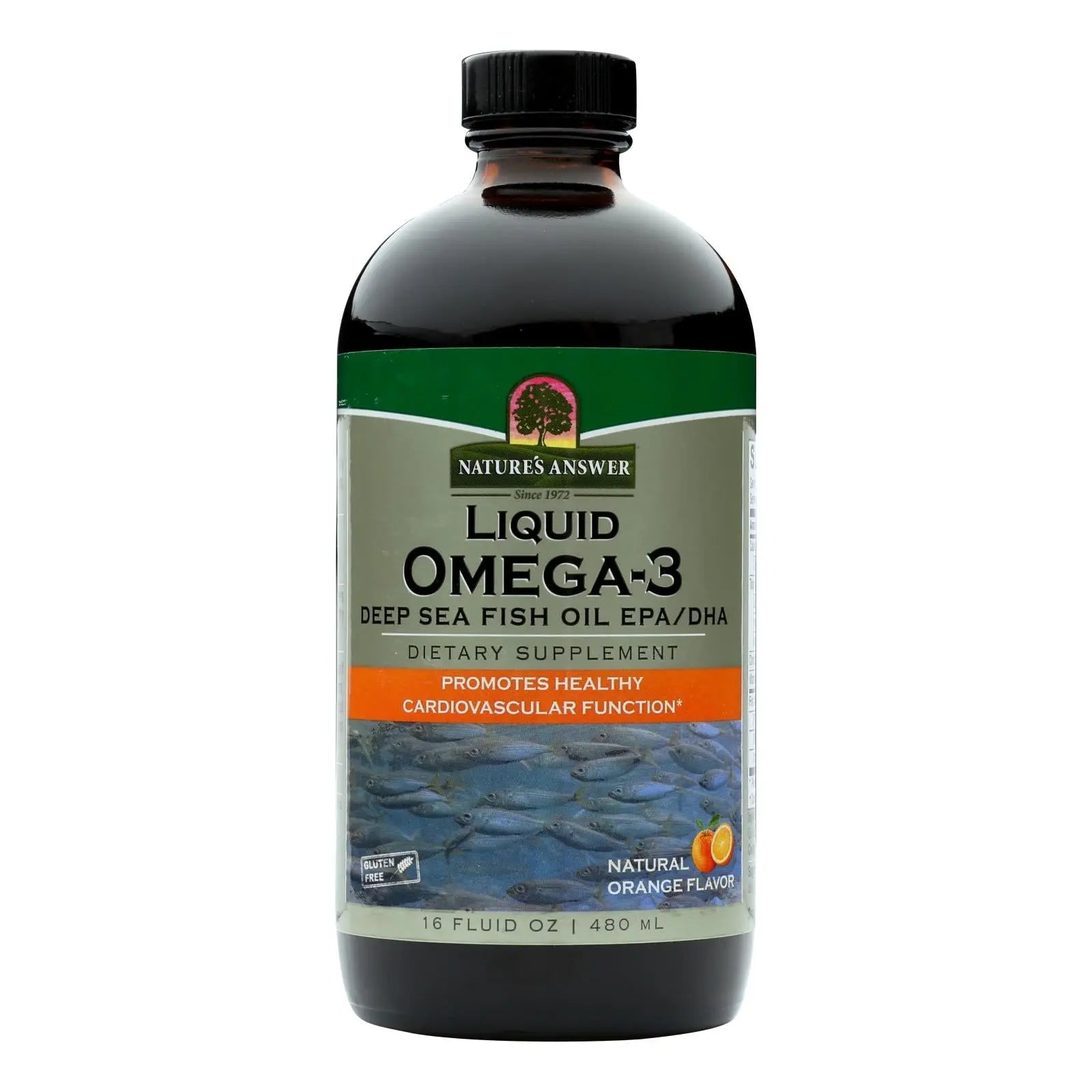 Nature's Answer - Liquid Omega-3 Fish Oil - 16 Fl Oz Nature's Answer