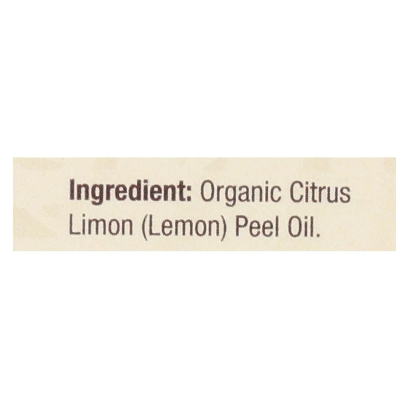 Nature's Answer - Organic Essential Oil - Lemon - 0.5 Oz. Nature's Answer