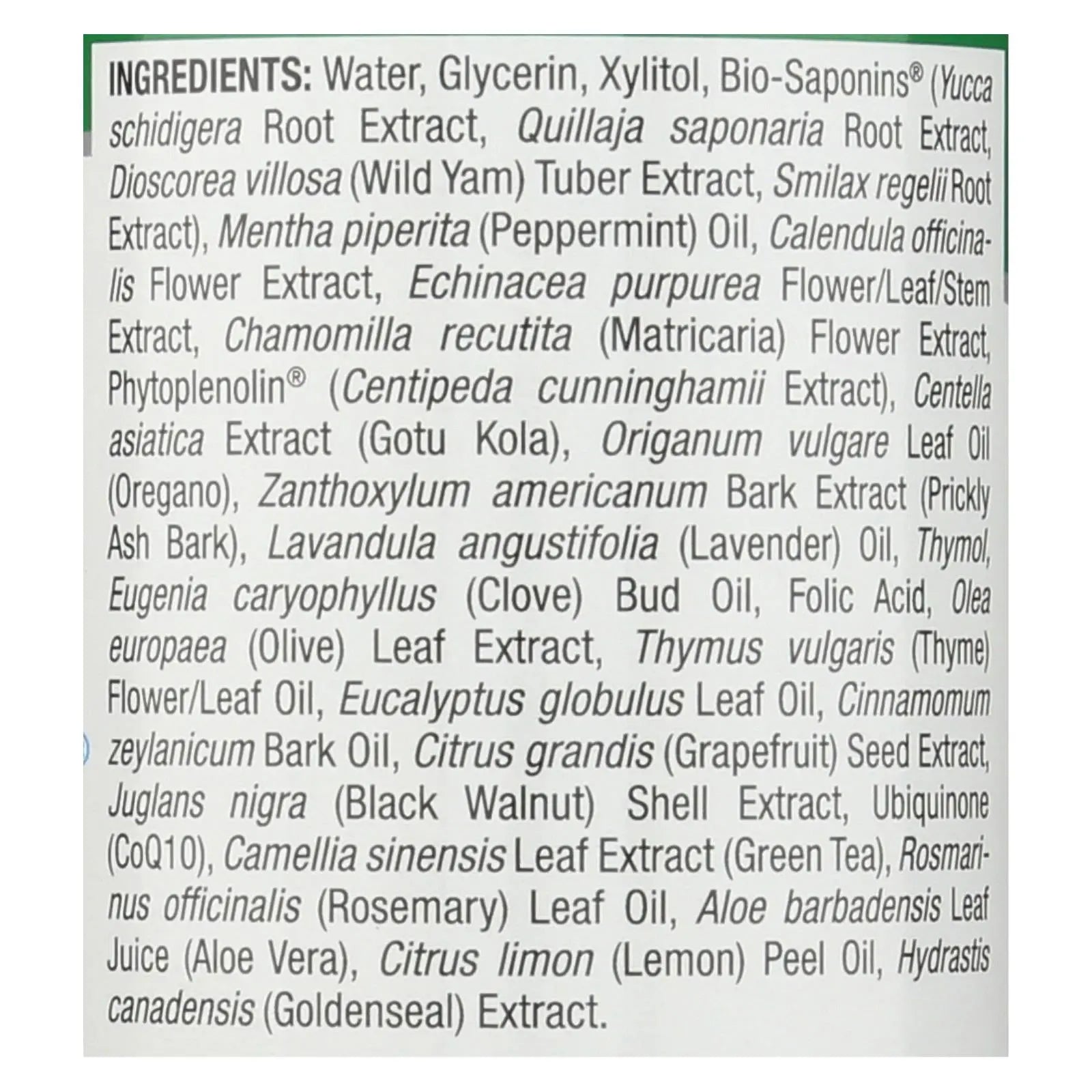 Nature's Answer - Periowash Mouthwash Alcohol-free Cool Mint - 16 Fl Oz Nature's Answer