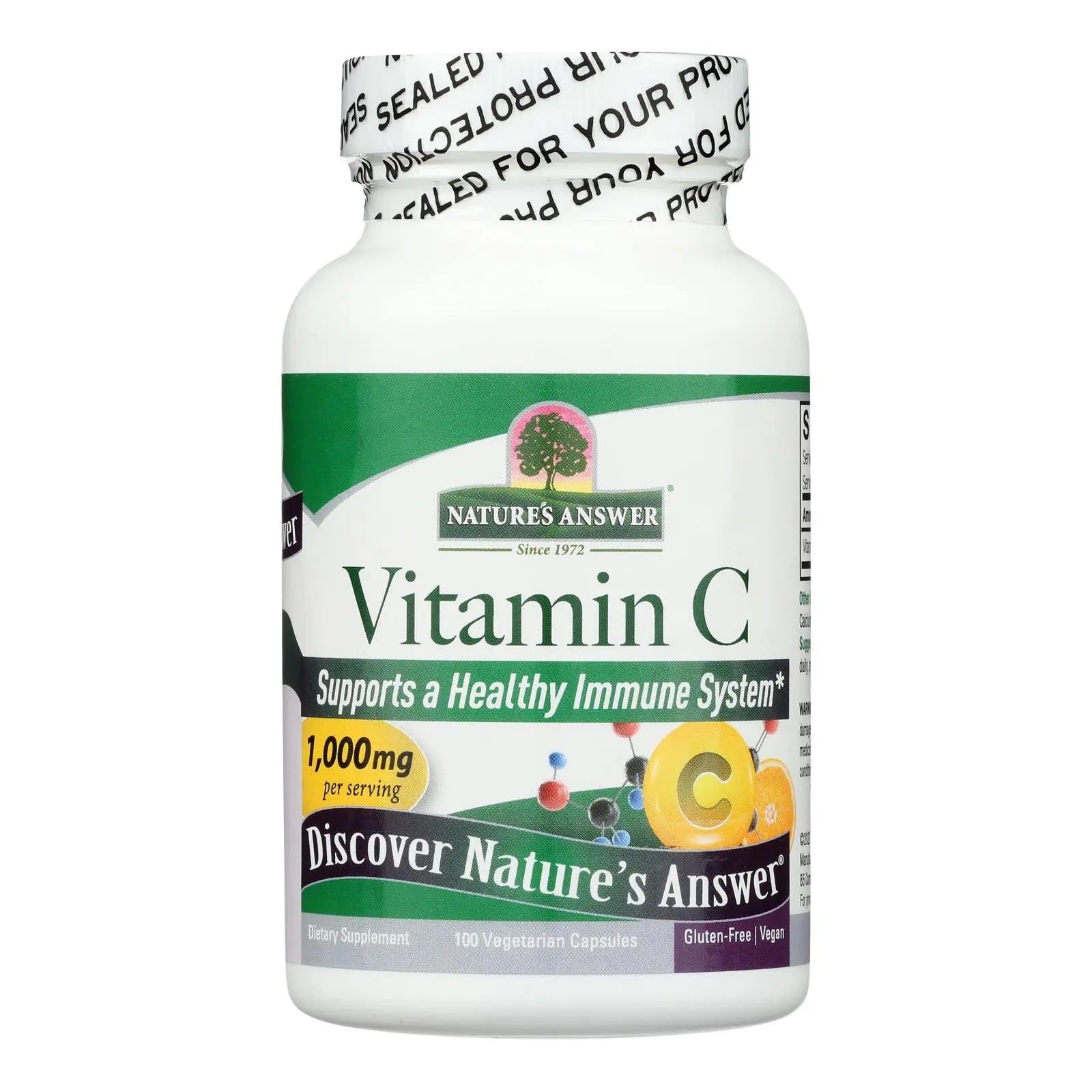 Nature's Answer - Vitamin C 1000 Mg Vc - 1 Each-100 Ct Nature's Answer