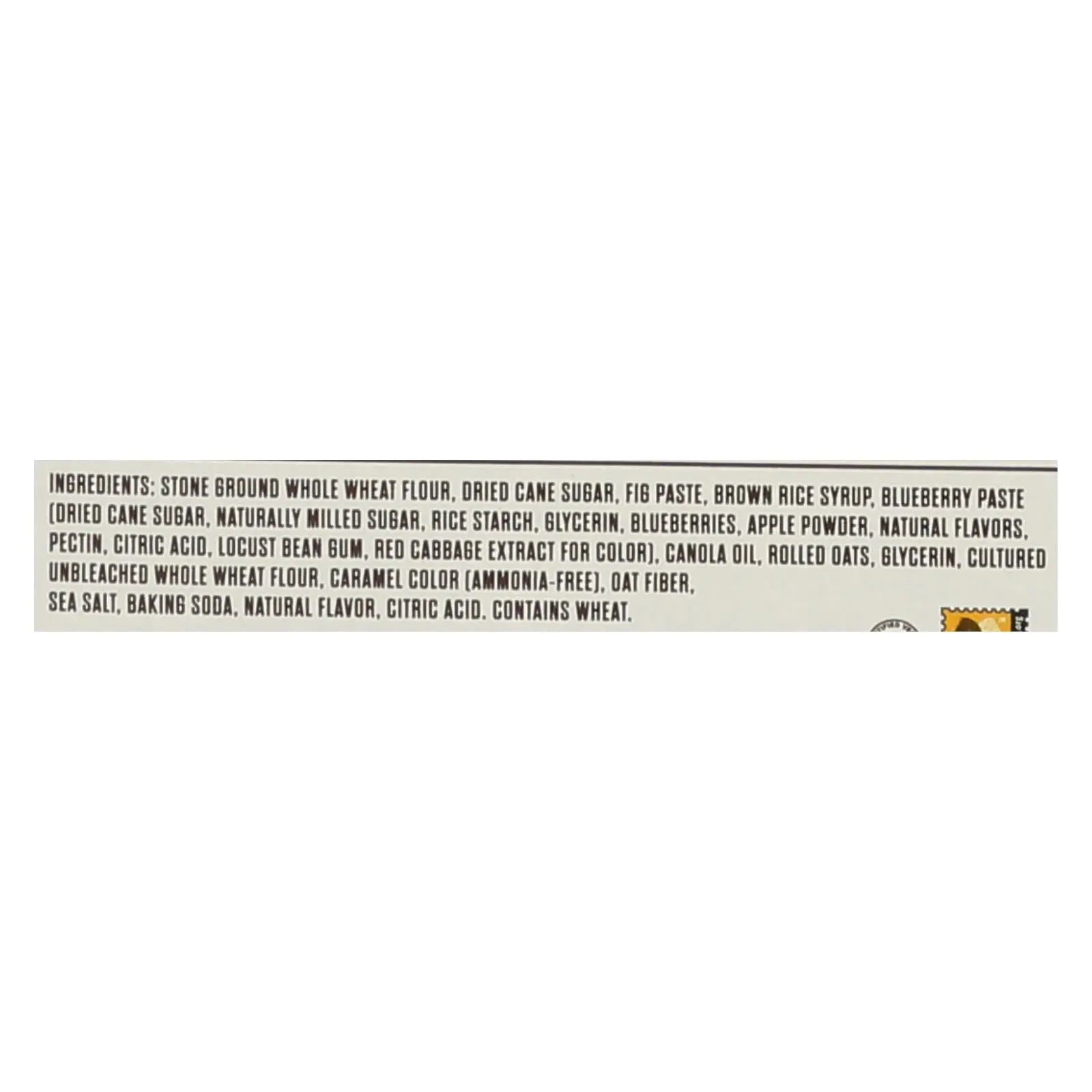 Nature's Bakery Stone Ground Whole Wheat Fig Bar - Blueberry - Case Of 12 - 2 Oz. Nature's Bakery