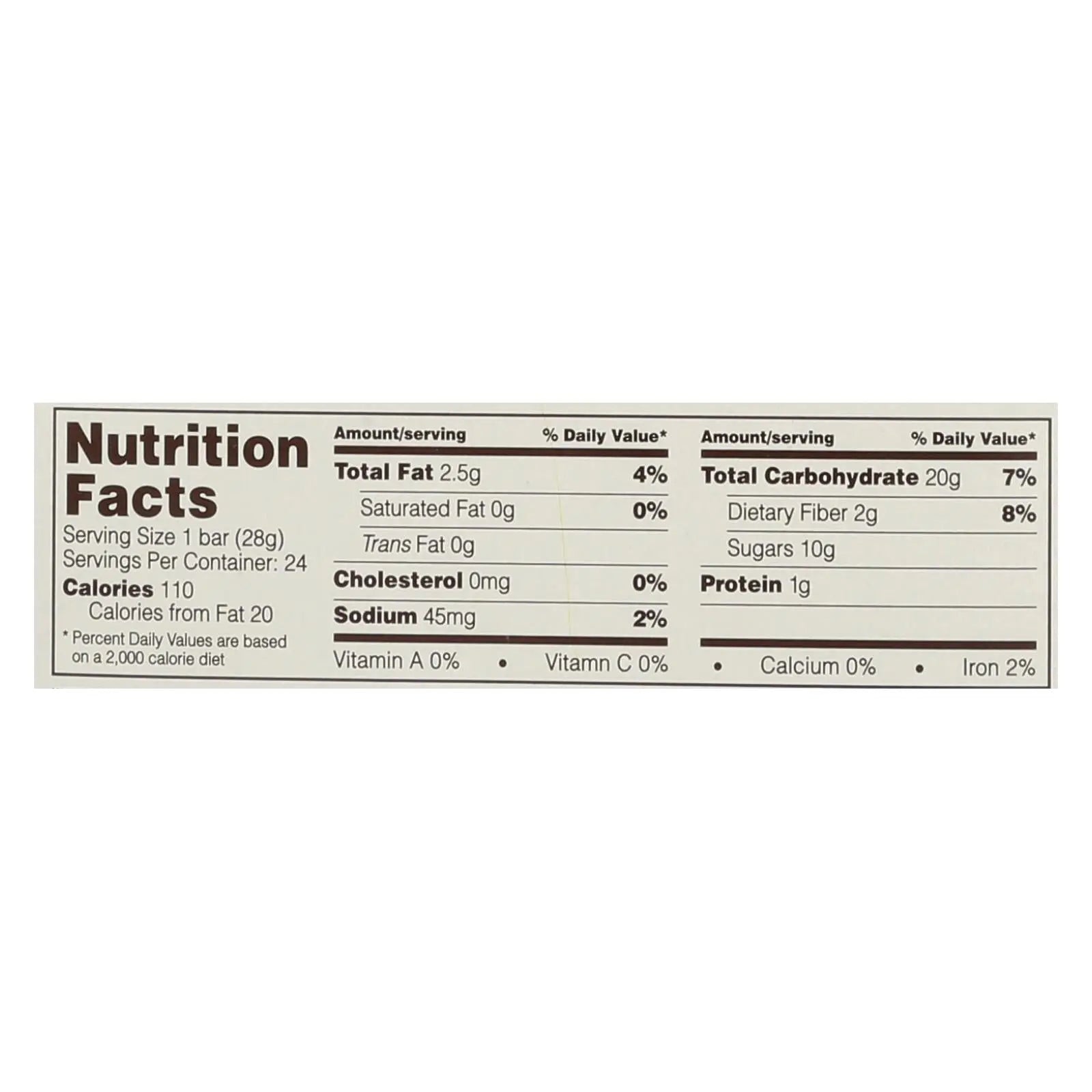 Nature's Bakery Stone Ground Whole Wheat Fig Bar - Blueberry - Case Of 12 - 2 Oz. Nature's Bakery