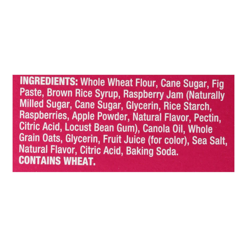 Nature's Bakery Stone Ground Whole Wheat Fig Bar - Raspberry - 2 Oz - Case Of 6 Nature's Bakery