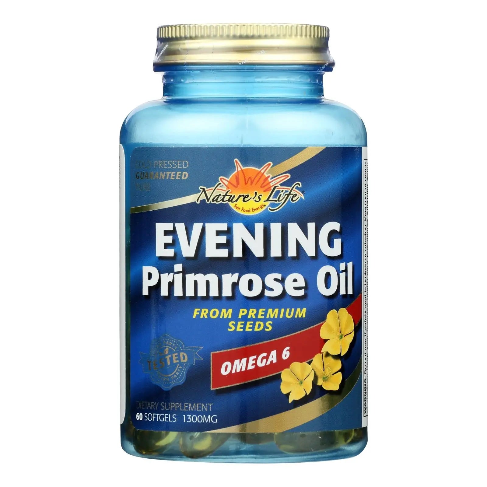 Nature's Life - Epo Omega 6 1300mg - 1 Each -60 Sgel Nature's Life