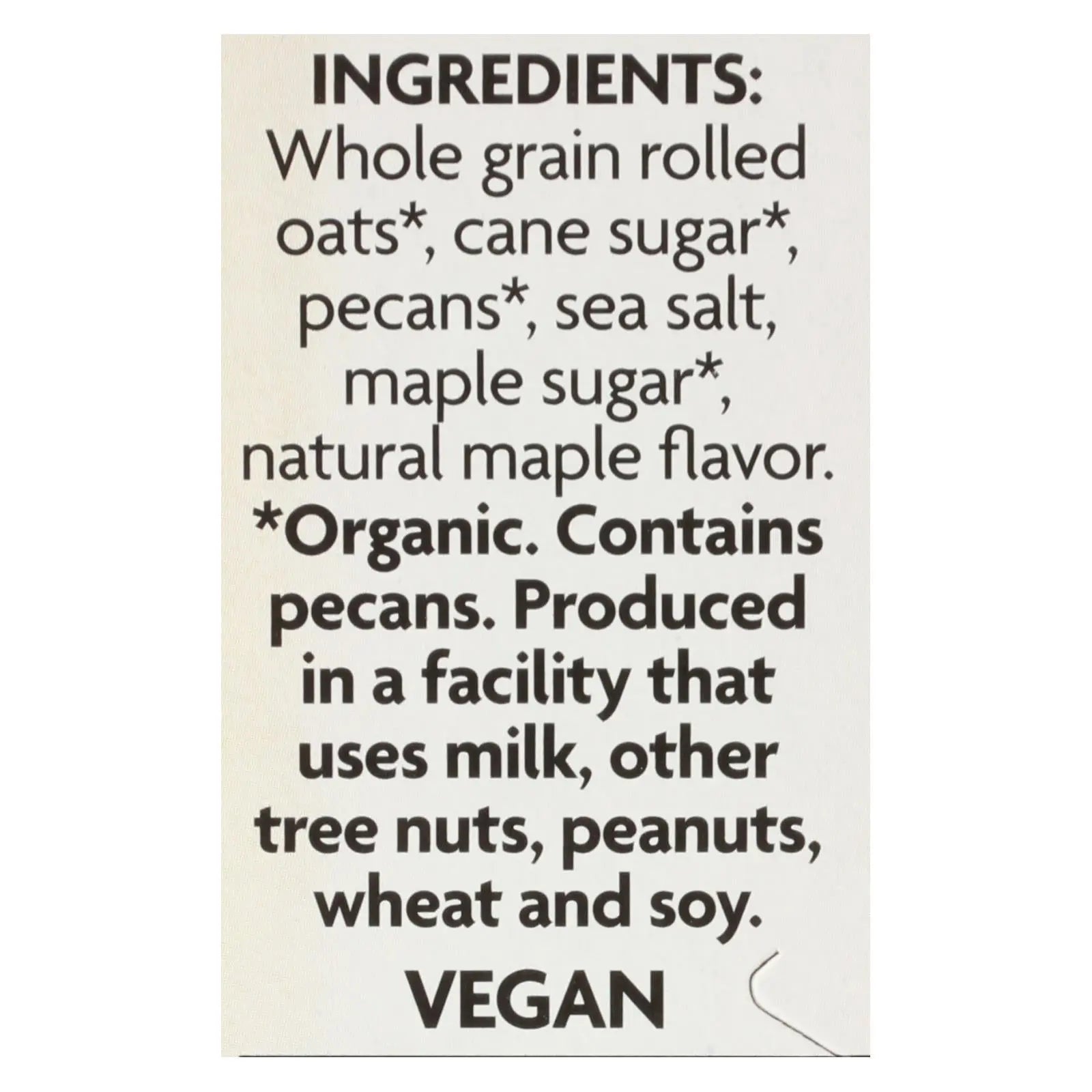 Nature's Path Hot Oatmeal - Maple Nut - Case Of 6 - 14 Oz. Nature's Path
