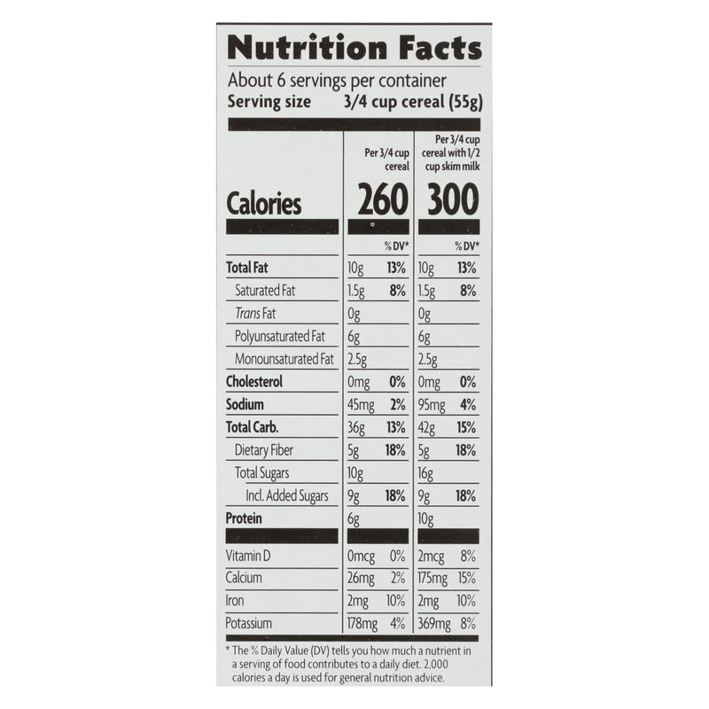 Nature's Path Organic Hemp Plus Granola - Case Of 12 - 11.5 Oz. Nature's Path