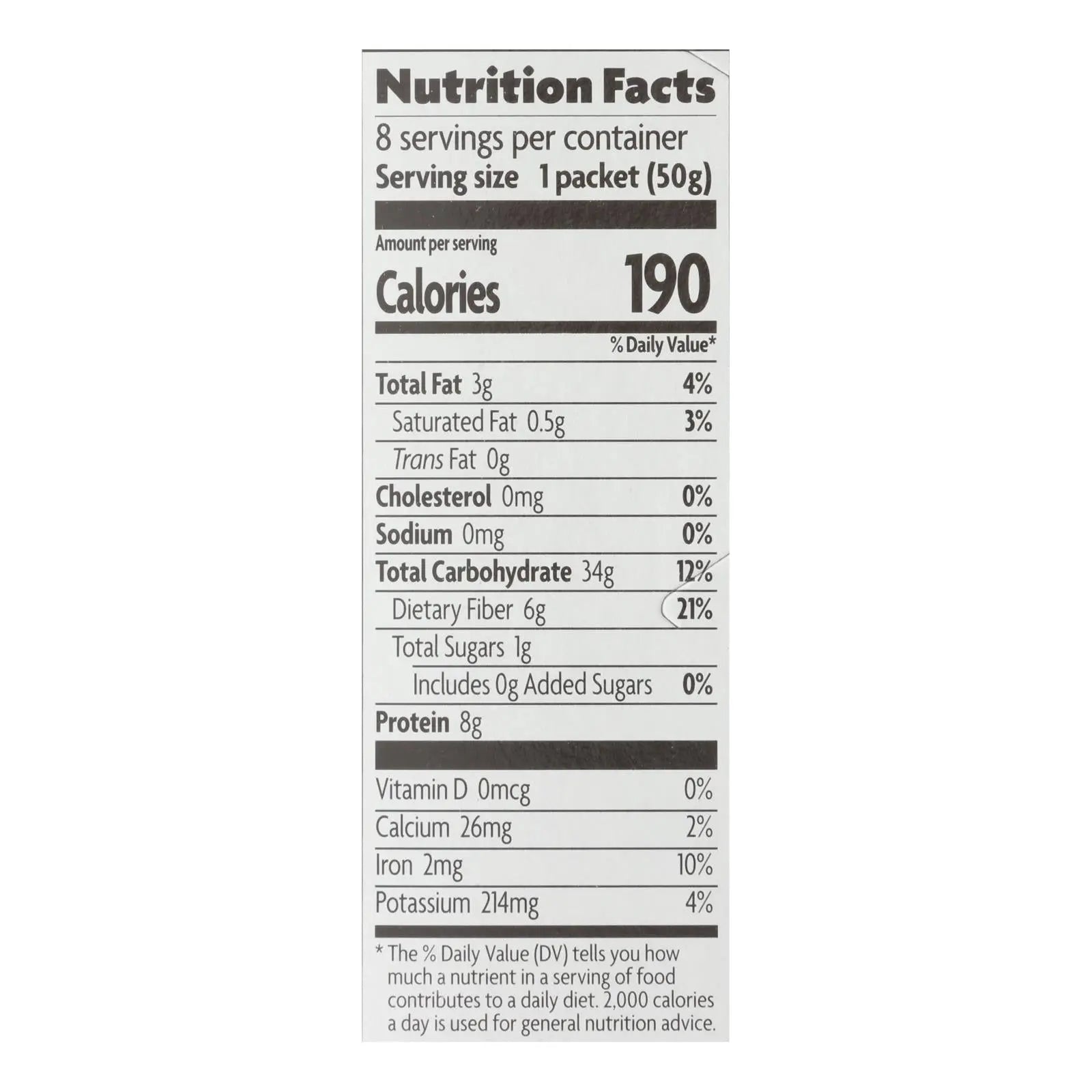 Nature's Path Organic Hot Oatmeal - Original - Case Of 6 - 14 Oz. Nature's Path