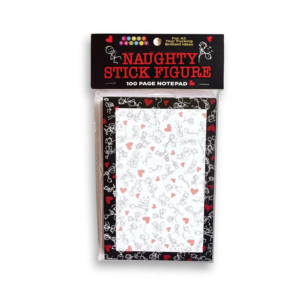 Naughty Stick Figure Notepad Little Genie