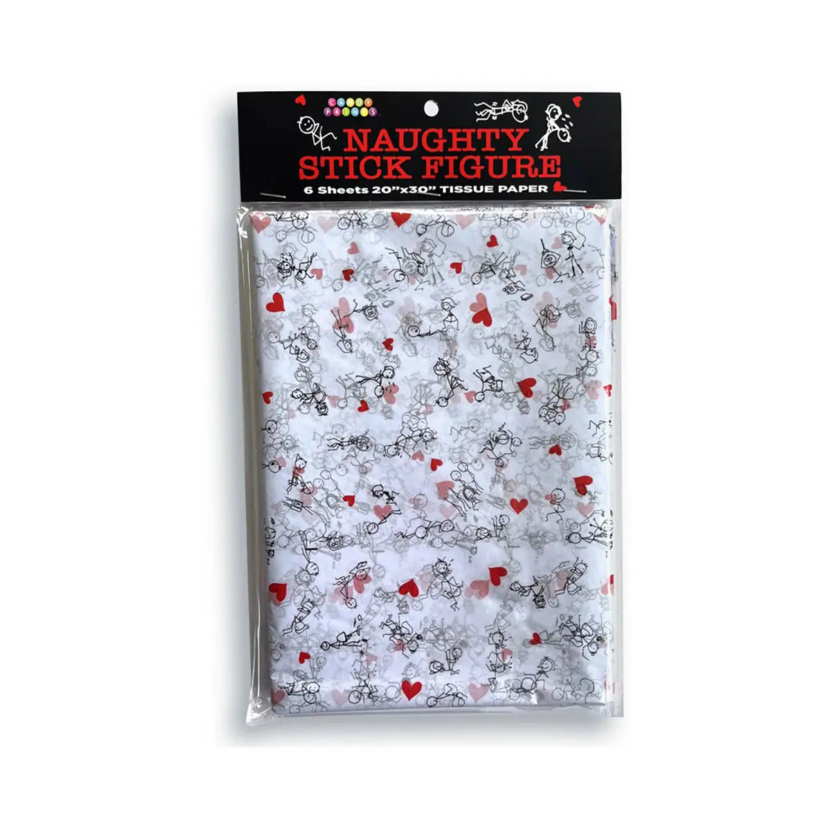 Naughty Stick Figure Tissue Paper Little Genie