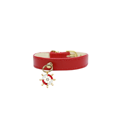 Nautical Dog Charm Collar Bark Fifth Avenue