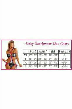 Nautical Pin-Up Pucker Back Bikini Daisy Corsets