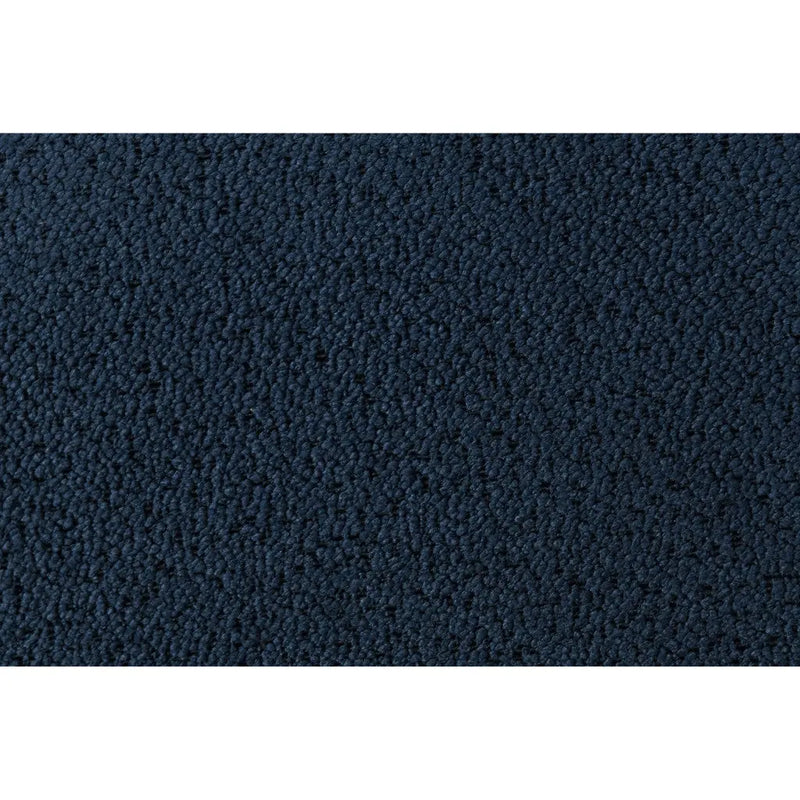 Navy Blue And Upholstered Lighted Queen Bed Frame with USB Homeroots Bed & Bath