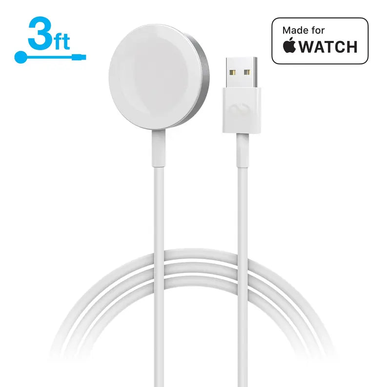Naztech Magnetic Charging Cable for Apple Watch 3ft Naztech