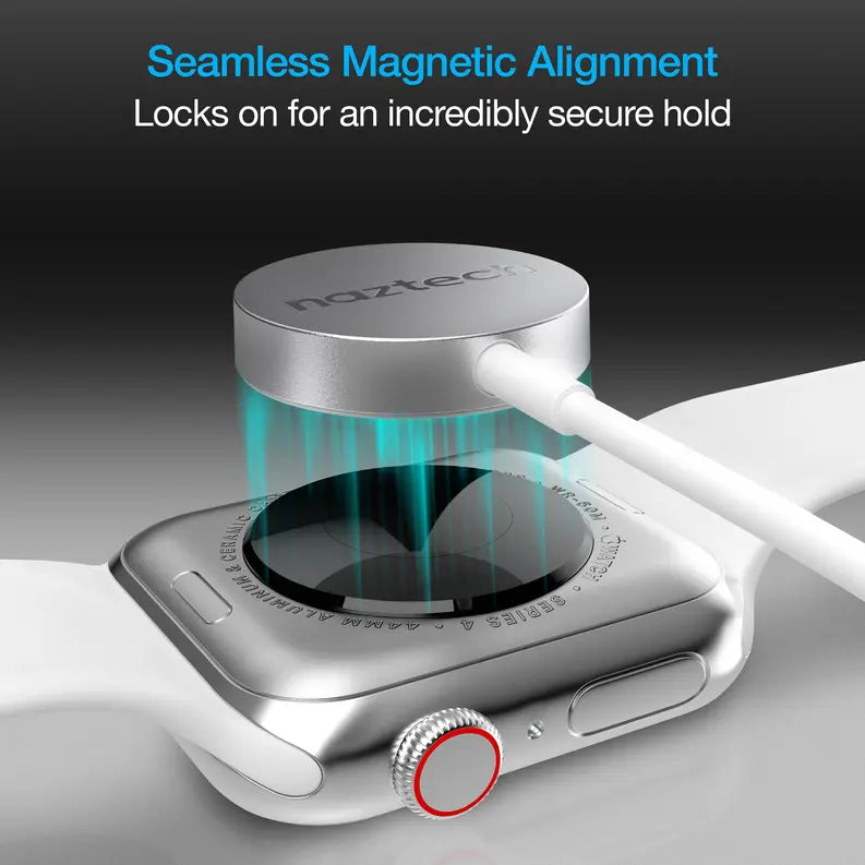 Naztech Magnetic Charging Cable for Apple Watch 3ft Naztech