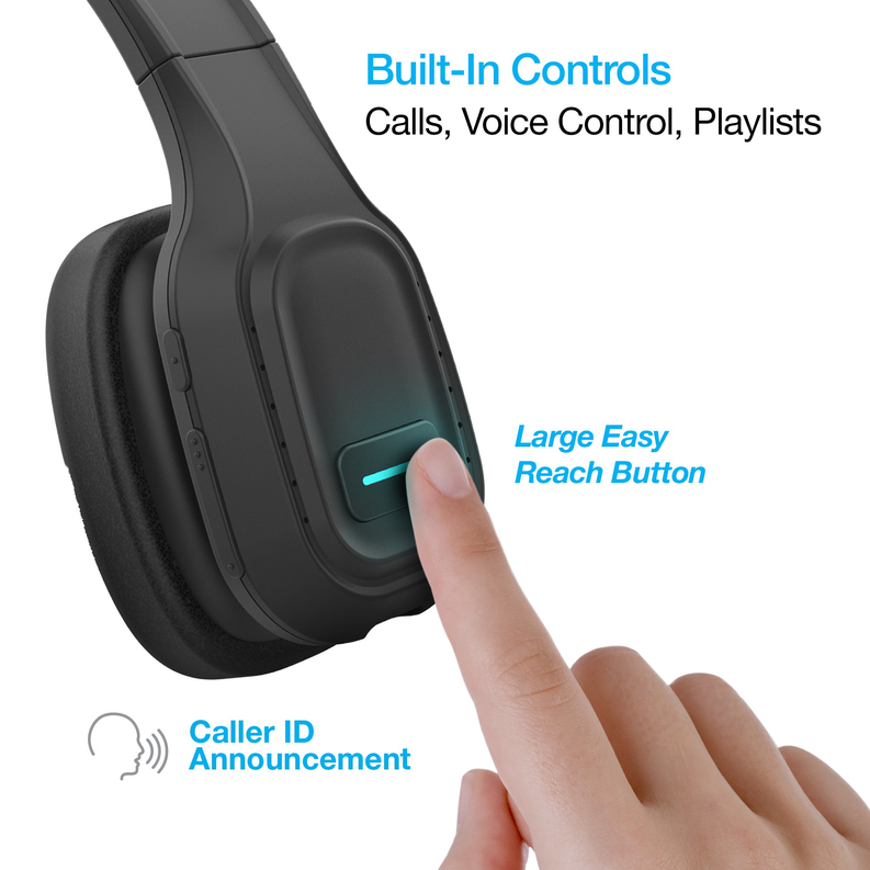Naztech NXT-700 Xtreme Noise Cancelling Headset - Home Black Naztech