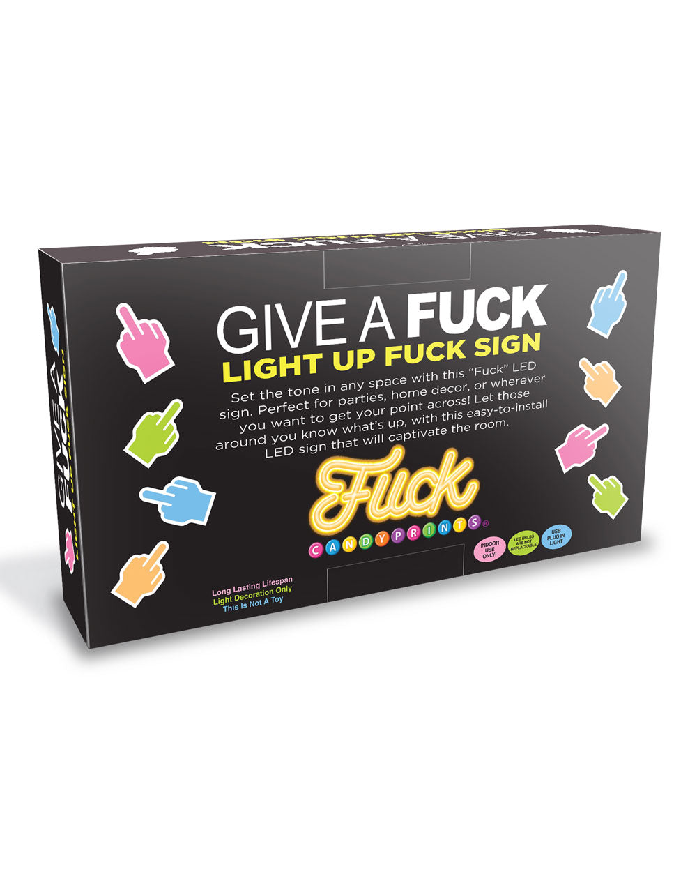 Neon Fuck Light Up Sign Little Genie