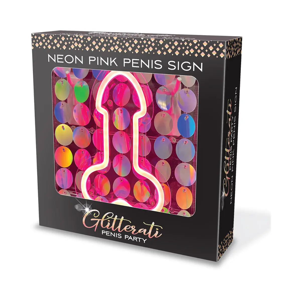 Neon Penis Light Up Sign Little Genie