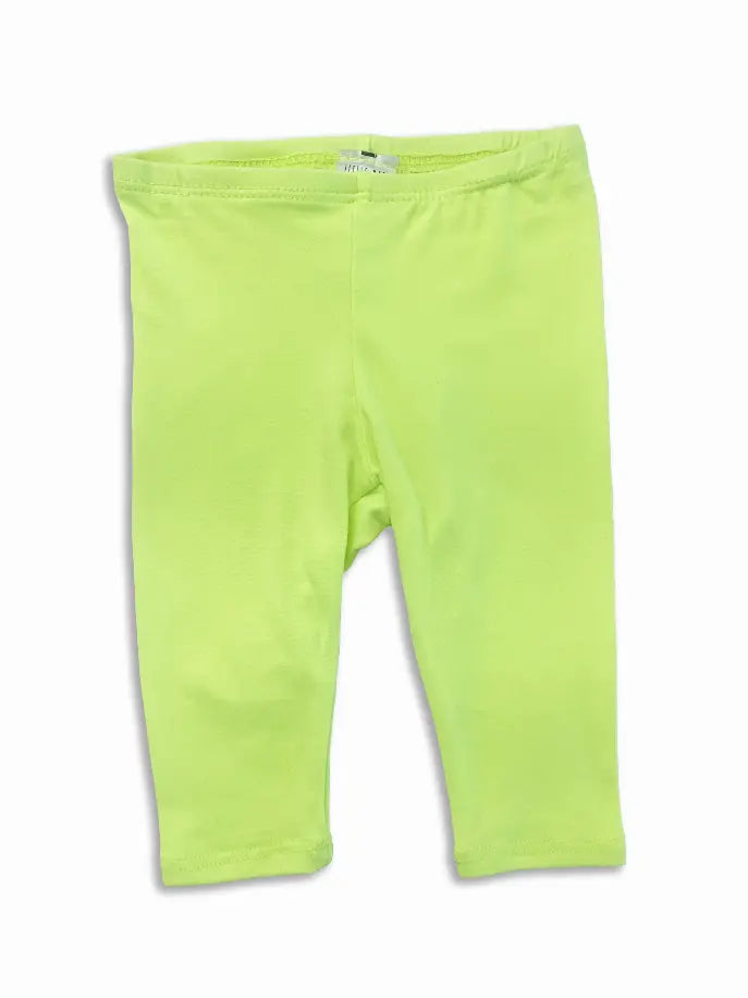 Neon Summer Lights Ruffle Tiered Tunic and Leggings Set Little Mass