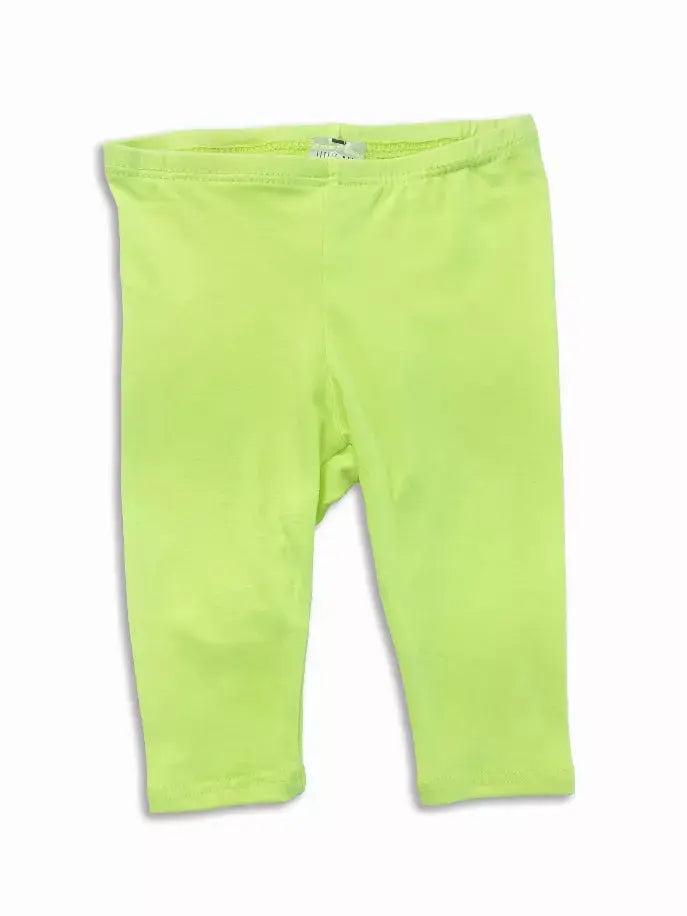 Neon Summer Lights Ruffle Tiered Tunic and Leggings Set Little Mass