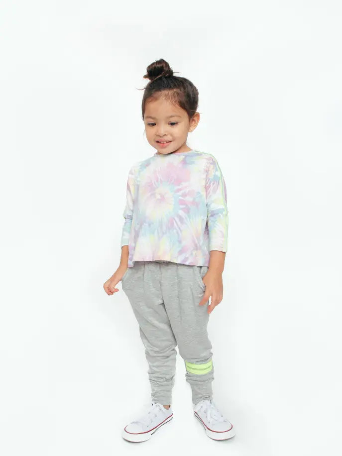 Neon Trim Joggers Little Mass