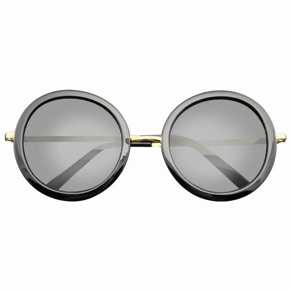 New Round Circle Fashion Designer Celebrity Womans Sunglasses Sunglass Memphis