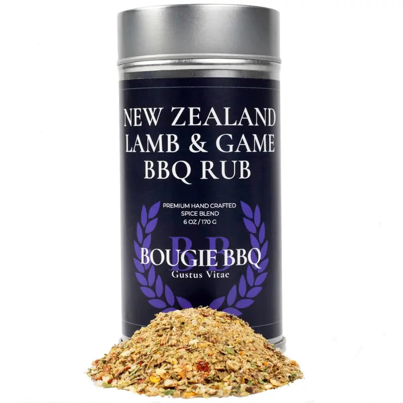 New Zealand Lamb & Game BBQ Rub Gustus Vitae