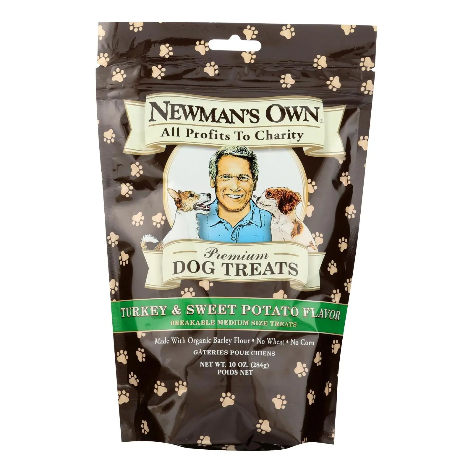 Newman's Own Organics Turkey And Sweet Potato Treats - Organic - Case Of 6 - 10 Oz. Newman's Own Organics