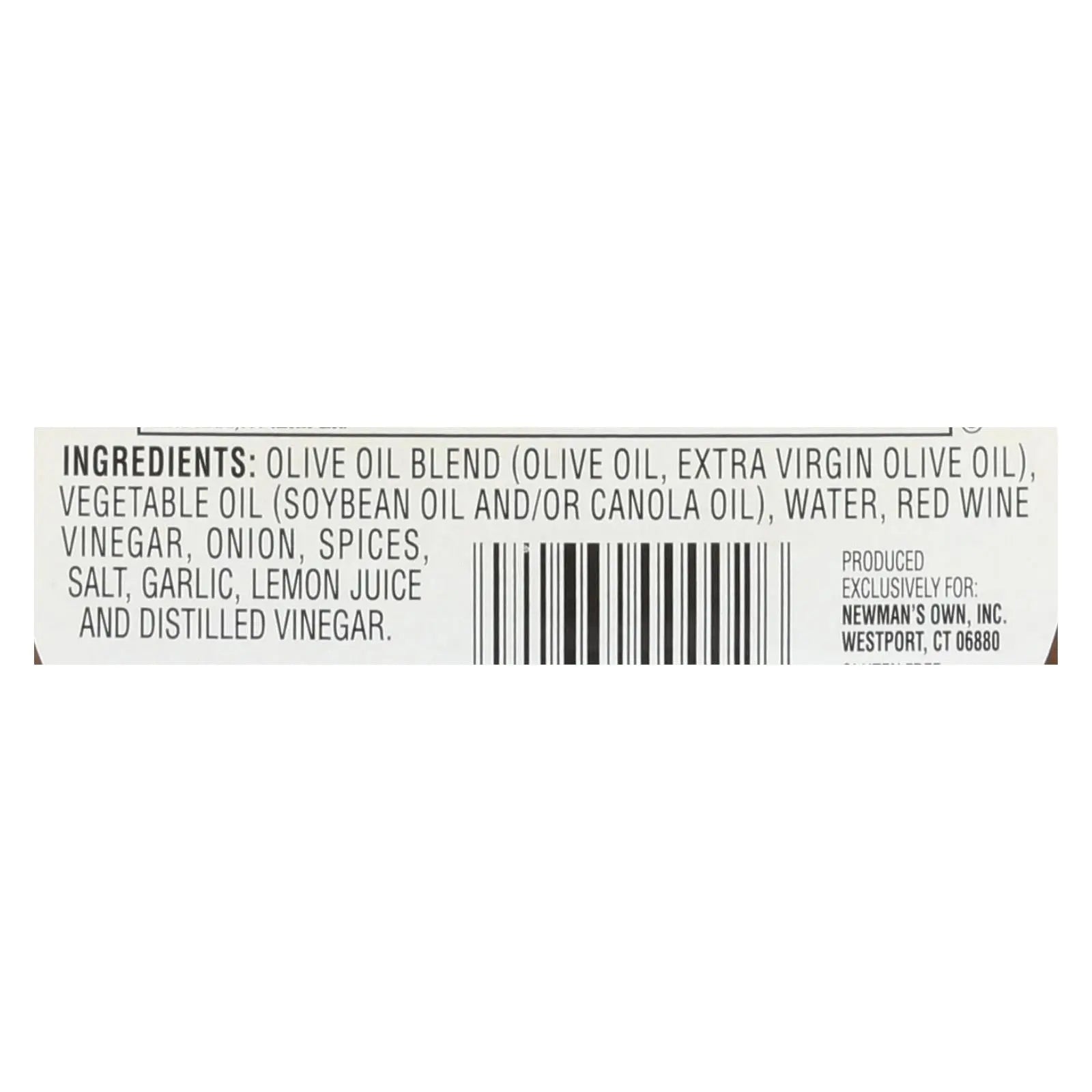 Newman's Own Red Wine Dressing - Vinegar And Olive Oil - Case Of 6 - 16 Fl Oz. Newman's Own