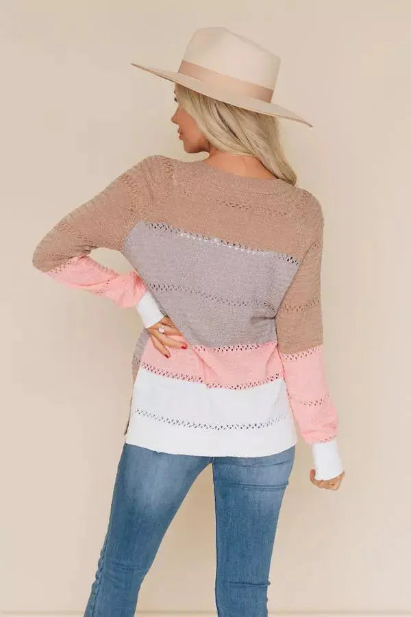 Nicholas Eyelet Button Up Cardigan Stay Warm in Style