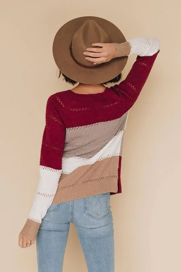 Nicholas Eyelet Button Up Cardigan Stay Warm in Style