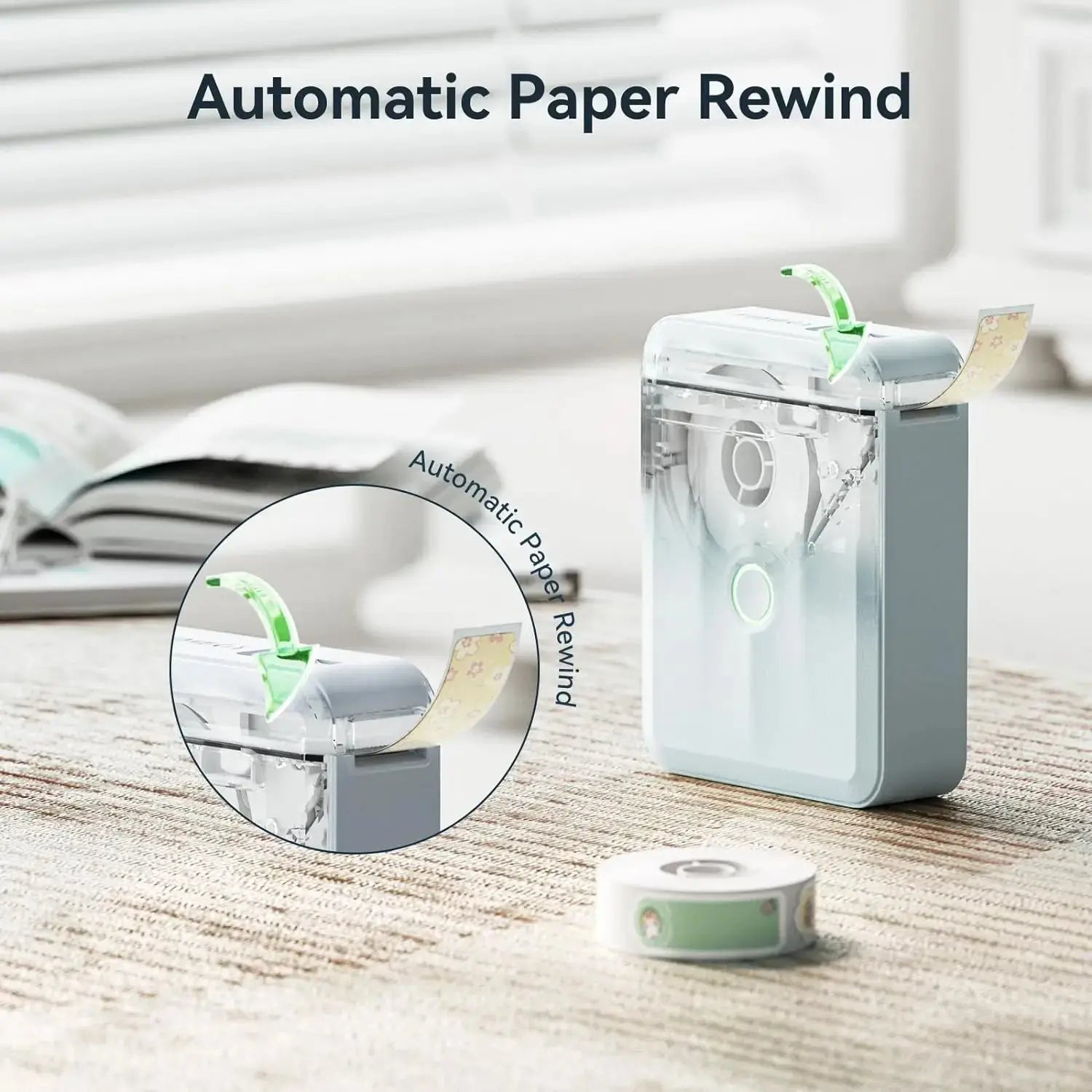 Niimbot D110 Label Printer Bluetooth Mini Adhesive Portable Smart Label Maker UV Without Ink For Office School Labeling Machine GreatEagleInc