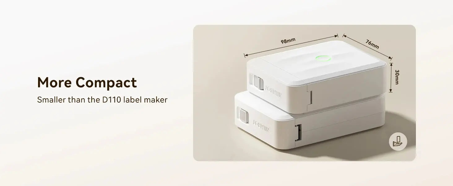 Niimbot D110 Label Printer Bluetooth Mini Adhesive Portable Smart Label Maker UV Without Ink For Office School Labeling Machine GreatEagleInc
