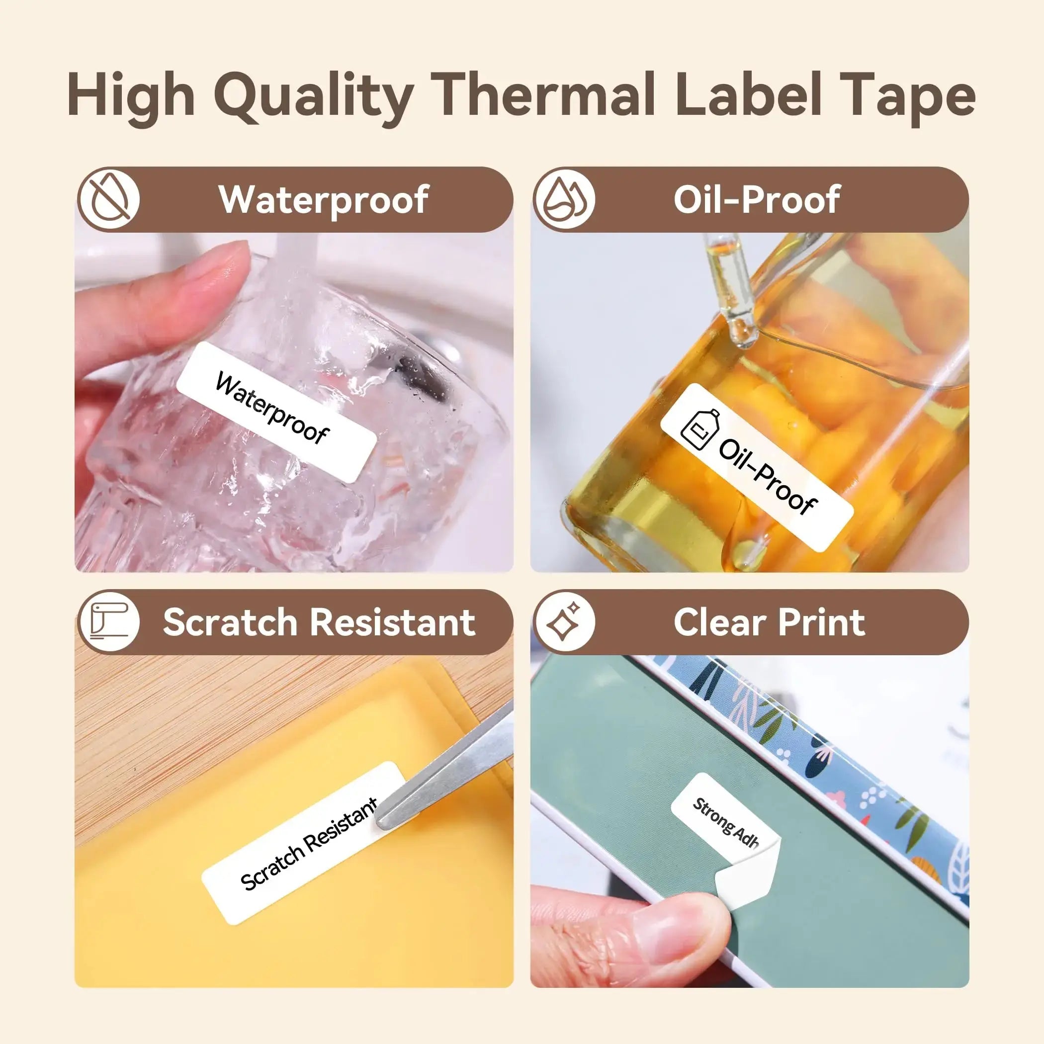 Niimbot D110 Label Printer Bluetooth Mini Adhesive Portable Smart Label Maker UV Without Ink For Office School Labeling Machine GreatEagleInc